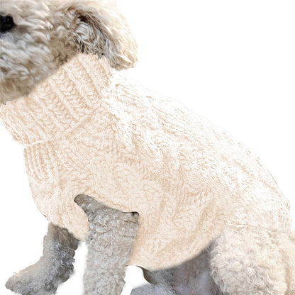 Dogs Knitted Sweater Winter Warm Clothing