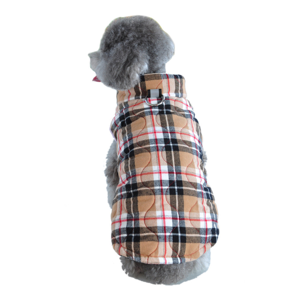 Winter Zipper jacket for Dogs Heavy Cotton