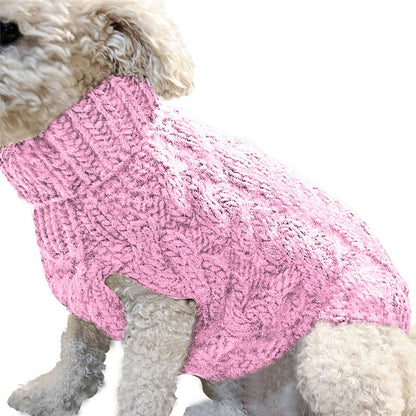 Dogs Knitted Sweater Winter Warm Clothing