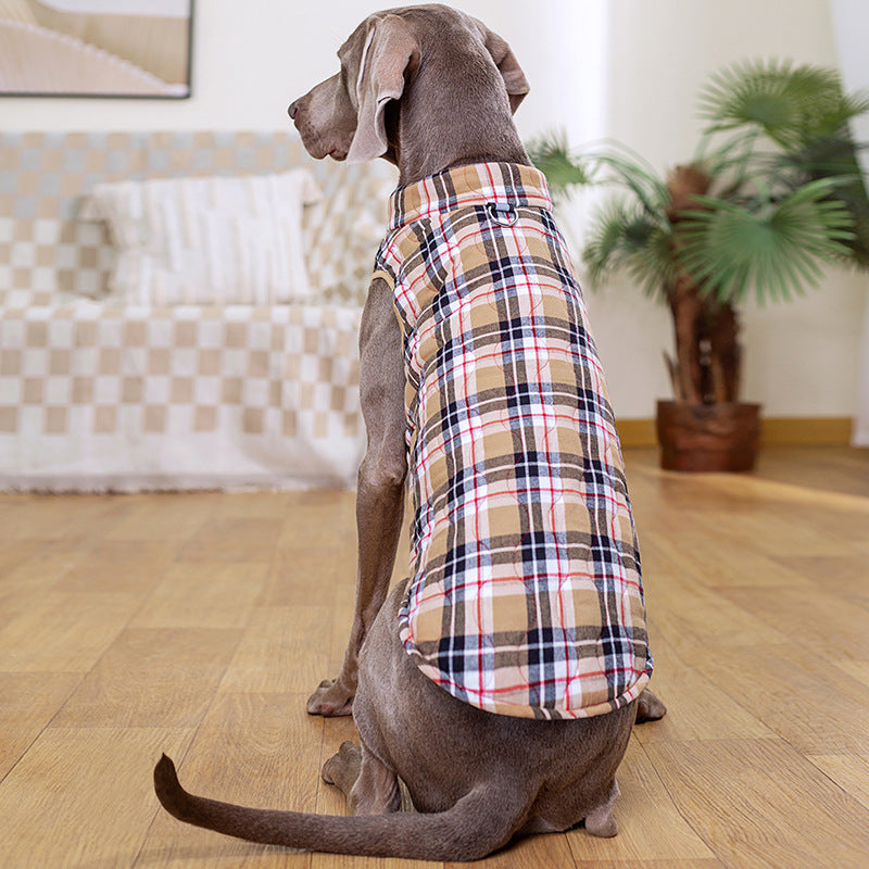 Winter Zipper jacket for Dogs Heavy Cotton